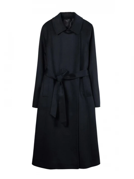 Obrázek produktu GOBI Cashmere Přechodný kabát 'Cashmere Wrap Coat with Belt' černá