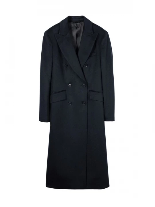 Obrázek produktu GOBI Cashmere Přechodný kabát 'Double-Breasted Long Coat' černá