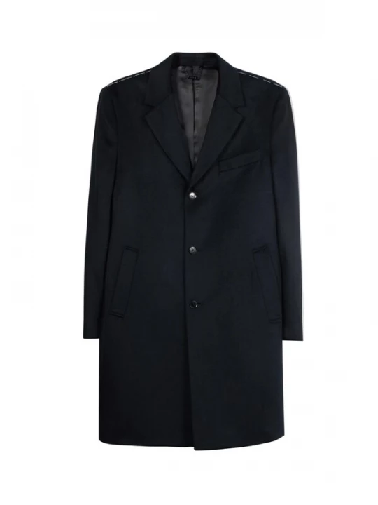 Obrázek produktu GOBI Cashmere Přechodný kabát 'Men’ Cashmere Coat with Notched Lapels' černá