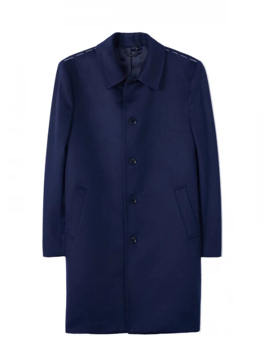 Obrázek produktu GOBI Cashmere Přechodný kabát 'Men’s Single-Breasted Cashmere Coat' námořnická modř
