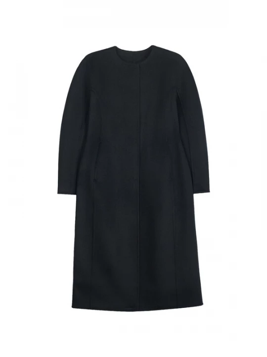 Obrázek produktu GOBI Cashmere Přechodný kabát 'Oval-Sleeve Cashmere Coat' černá