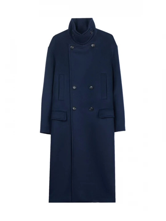 Obrázek produktu GOBI Cashmere Přechodný kabát 'Unisex Cashmere Trench Coat' námořnická modř