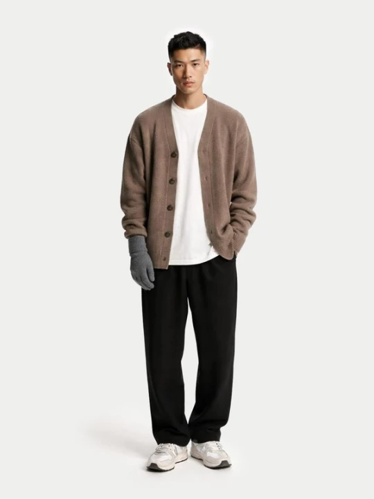 Obrázek produktu GOBI Cashmere Prstové rukavice 'Essential Knit Cashmere Gloves' šedá