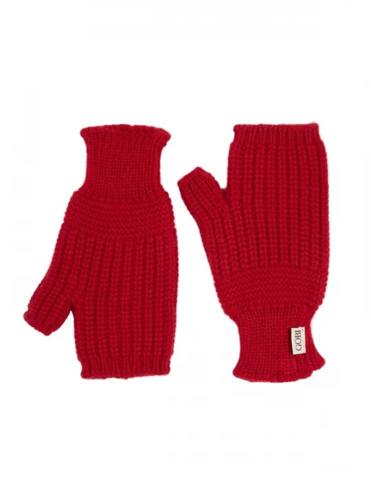 Obrázek produktu GOBI Cashmere Rukavice s krátkými prsty 'Rib-Knit Cashmere Gloves' rezavě červená