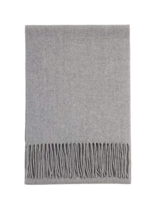 Obrázek produktu GOBI Cashmere Šála 'Unisex Cashmere Fringed Scarf' kouřově šedá