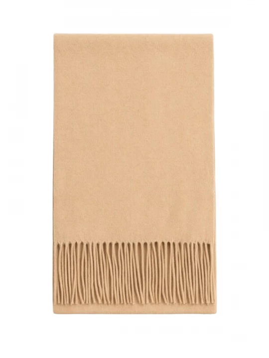 Obrázek produktu GOBI Cashmere Šála 'Unisex Cashmere Fringed Scarf' písková