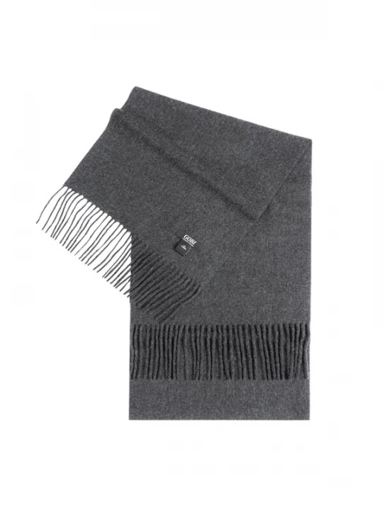 Obrázek produktu GOBI Cashmere Šála 'Unisex Cashmere Fringed Scarf' šedý melír