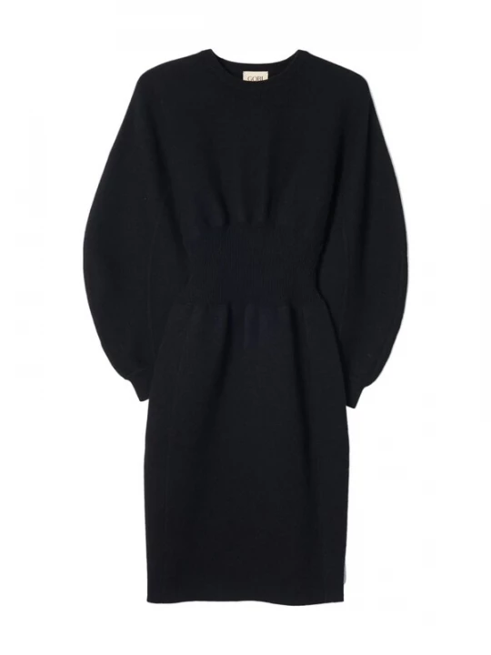 Obrázek produktu GOBI Cashmere Šaty 'Cashmere Sculptural Dress' černá