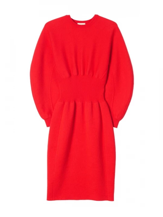 Obrázek produktu GOBI Cashmere Šaty 'Cashmere Sculptural Dress' ohnivá červená