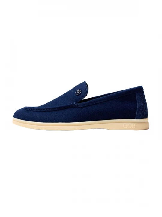 Obrázek produktu GOBI Cashmere Slipper 'Men's Cashmere Loafers' námořnická modř