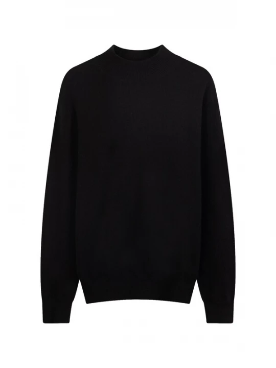Obrázek produktu GOBI Cashmere Svetr 'Men's Timeless Mock Neck Cashmere Sweater' černá