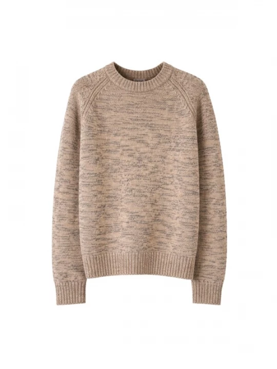Obrázek produktu GOBI Cashmere Svetr 'Unisex Mouline Cashmere Sweater' světle béžová