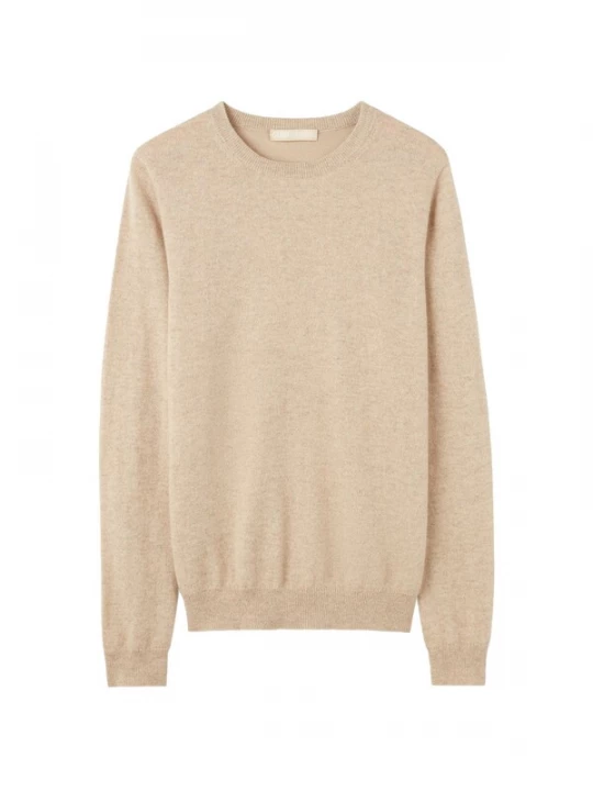 Obrázek produktu GOBI Cashmere Svetr 'Women's Essential Cashmere Crewneck Sweater' champagne