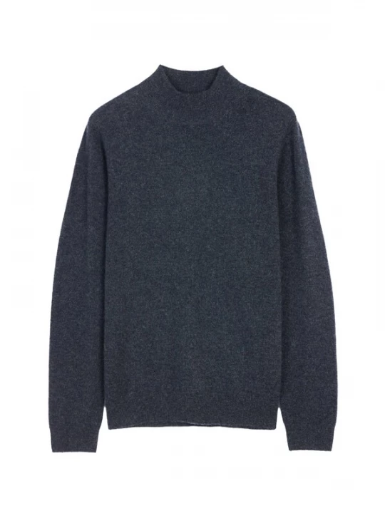 Obrázek produktu GOBI Cashmere Svetr 'Women's Essential Cashmere Mock Neck Sweater' antracitová
