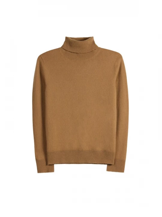 Obrázek produktu GOBI Cashmere Svetr 'Women's Timeless Cashmere Turtleneck Sweater' velbloudí