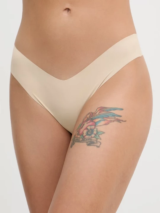Obrázek produktu GOD SAVE QUEENS brazilky dámské SECOND SKIN PANTY CHEEKY béžová
