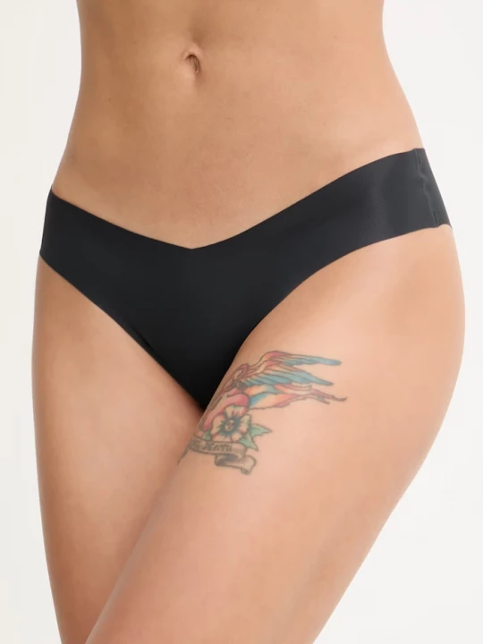 Obrázek produktu GOD SAVE QUEENS brazilky dámské SECOND SKIN PANTY CHEEKY černá