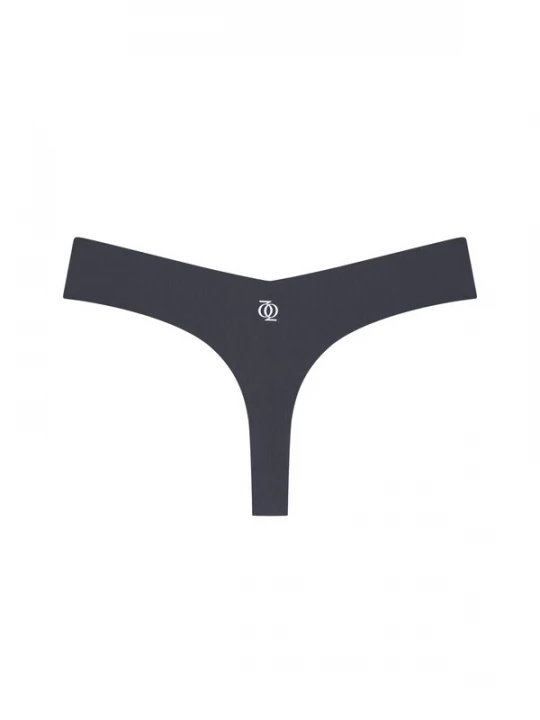 Obrázek produktu GOD SAVE QUEENS Kalhotky 'Second Skin Thong' antracitová