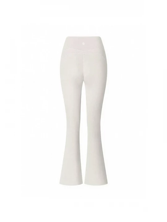 Obrázek produktu GOD SAVE QUEENS Legíny 'Second Skin Studio High-Waisted Bootcut Legging' slonová kost
