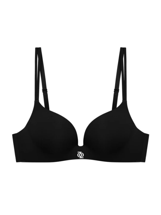 Obrázek produktu GOD SAVE QUEENS Podprsenka 'Second Skin Teardrop Push-Up Bra' černá