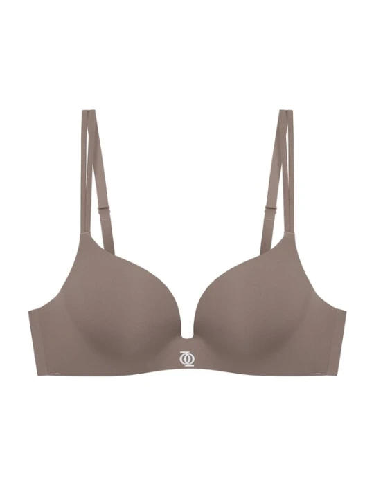 Obrázek produktu GOD SAVE QUEENS Podprsenka 'Second Skin Teardrop Push-Up Bra' hnědá