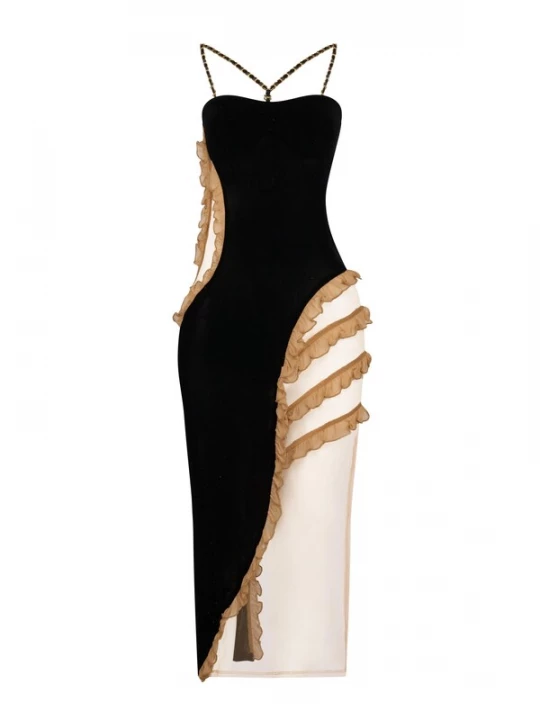 Obrázek produktu GOD SAVE QUEENS Společenské šaty 'I'm Here Dress' černá