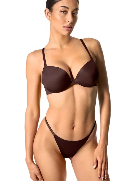 Obrázek produktu GOD SAVE QUEENS tanga dámské G-STRING hnědá