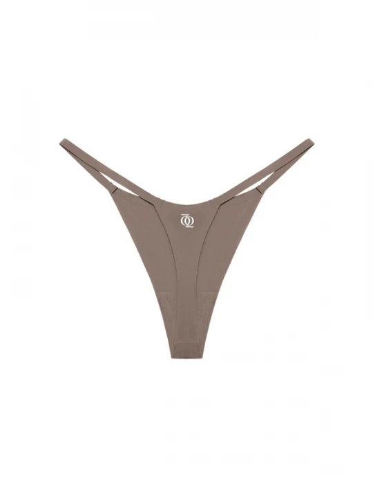 Obrázek produktu GOD SAVE QUEENS Tanga 'Second Skin G-String' hnědá