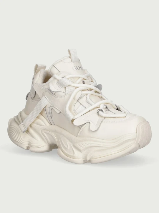 Obrázek produktu Goe sneakers boty dámské kožené béžová