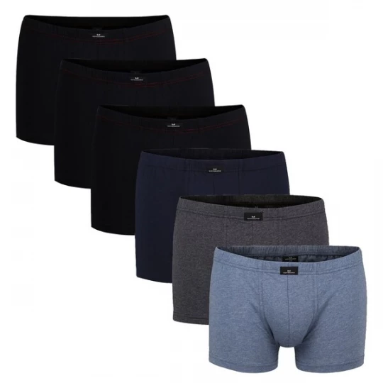 Obrázek produktu Götzburg Boxerky  námořnická modř / kouřově modrá / tmavě šedá / černá