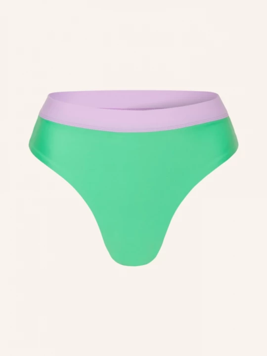 Obrázek produktu Goldbergh High Waist Bikinové Kalhotky Sea světle zelená / světle fialová