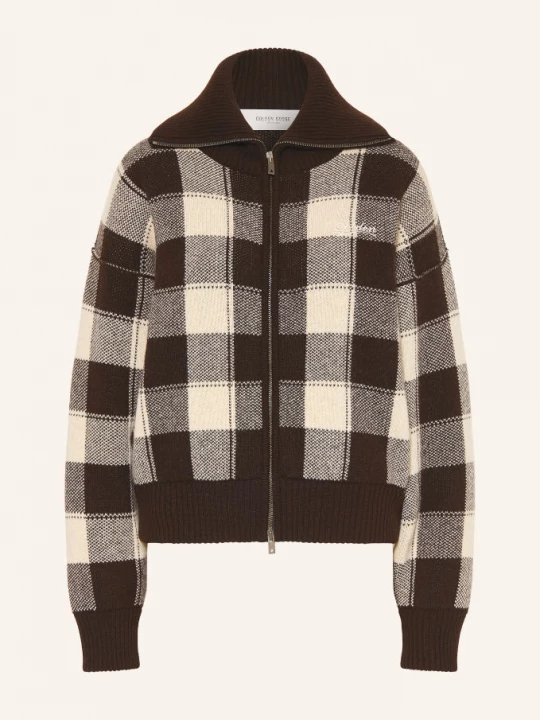 Obrázek produktu Golden Goose Bunda Journey tmavě hnědá / režná