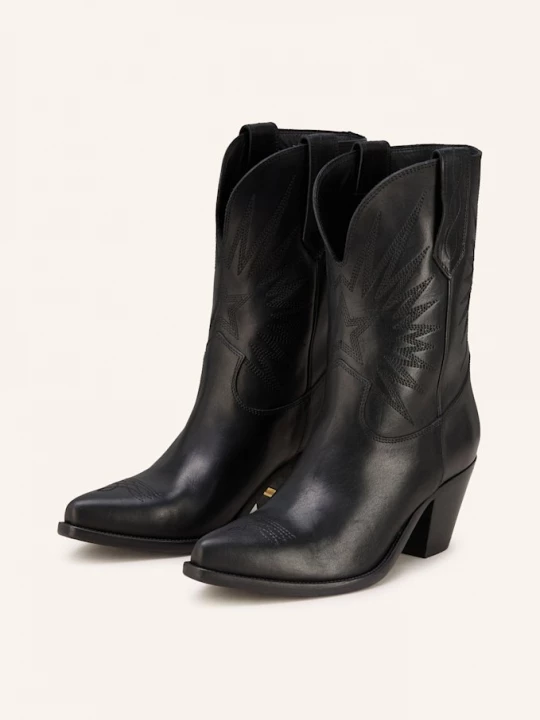 Obrázek produktu Golden Goose Kovbojské Boty Wish Star černá