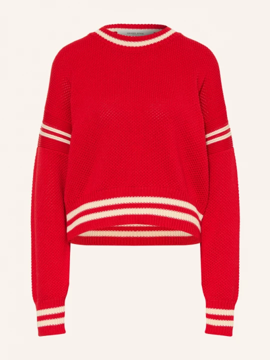 Obrázek produktu Golden Goose Oversized Svetr Journey červená / bílá