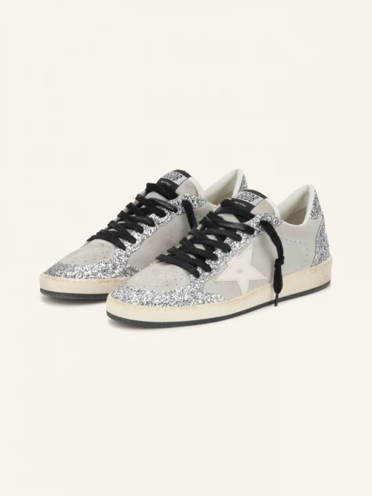 Obrázek produktu Golden Goose Sneakersy Ball Star černošedá / stříbrná / bílá
