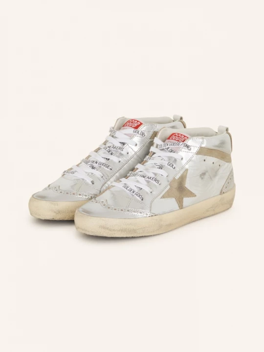 Obrázek produktu Golden Goose Sneakersy Mid Star stříbrná / černošedá