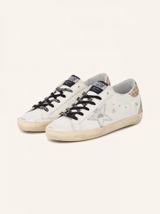 Obrázek produktu Golden Goose Sneakersy Super-Star bílá / stříbrná / béžová