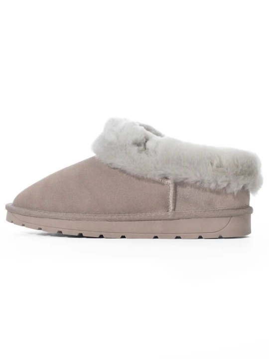 Obrázek produktu Gooce Pantofle 'Mitsuko' světle šedá / offwhite