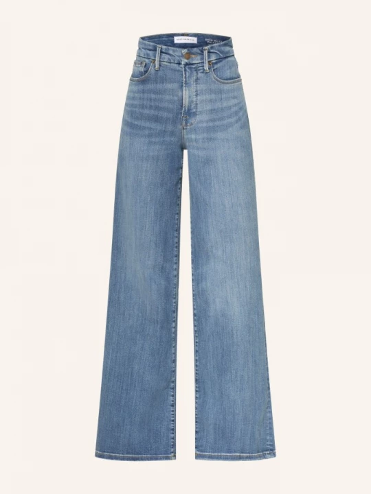 Obrázek produktu Good American Džíny S Širokými Nohavicemi Good Waist Palazzo 1154 indigo