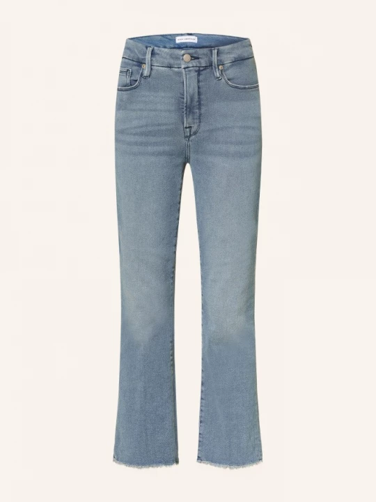 Obrázek produktu Good American Krátké Džíny Good Legs Straight Split Pockets 449 blue