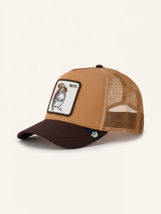 Obrázek produktu Goorin Bros. Cap Nuts koňaková / tmavě hnědá / krémová