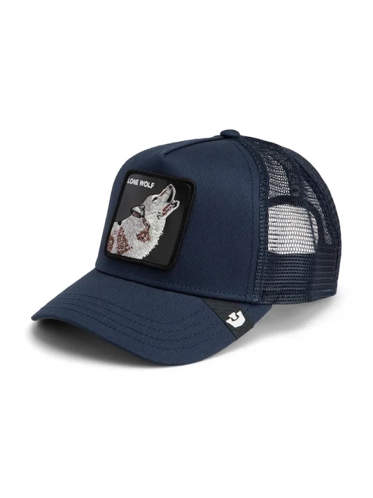 Obrázek produktu Goorin Bros trucker čepice Lone Wolf Trucker námořnická modř