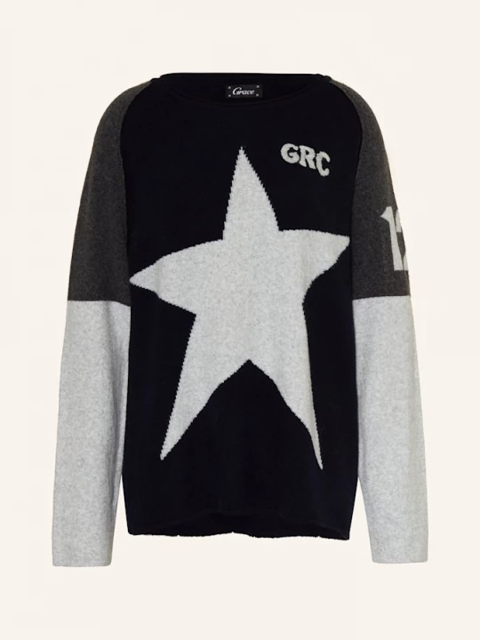 Obrázek produktu Grace Oversized Svetr tmavě modrá