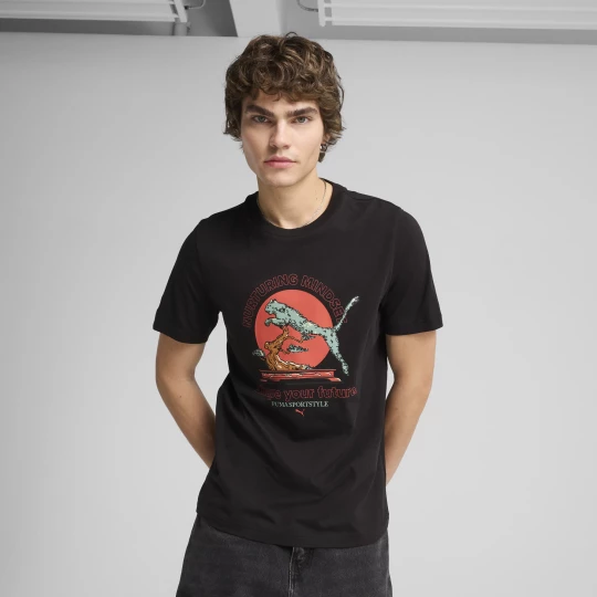 Obrázek produktu GRAPHICS PUMA Bonsai Tee Men, Clothing, Black