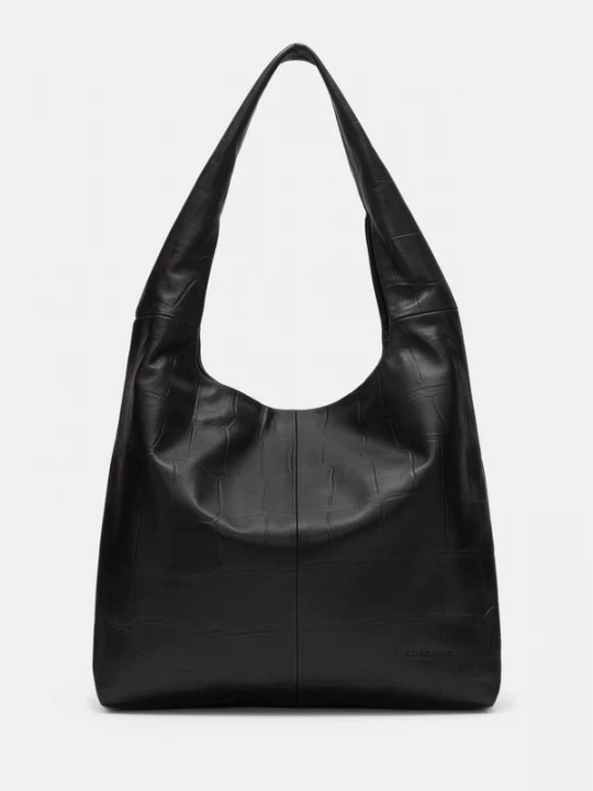Obrázek produktu Große Hobo-Bag mit Kroko-Prägung Liebeskind černá