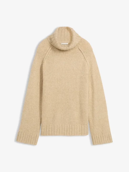 Obrázek produktu Gruby sweter oversize BonPrix beżowy