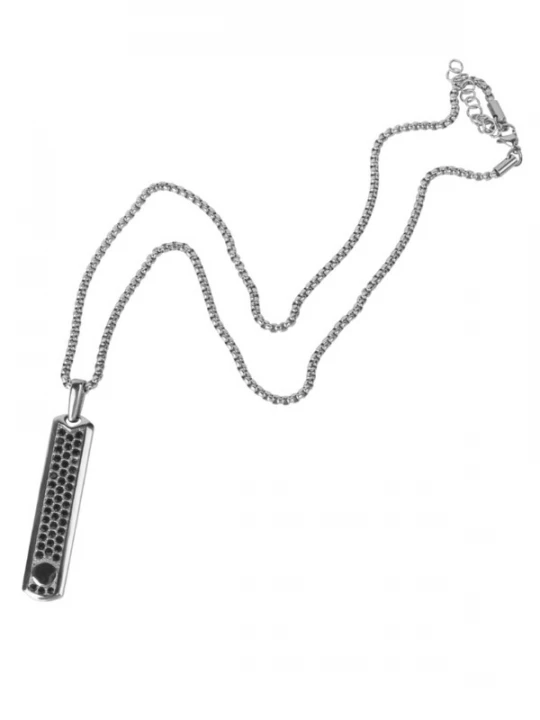 Obrázek produktu GT Collection Přívěsek 'Black Zircon' stříbrně šedá