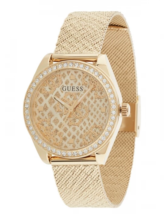 Obrázek produktu GUESS Analogové hodinky 'Boa' champagne / zlatá / černá