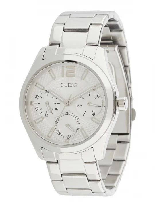 Obrázek produktu GUESS Analogové hodinky 'Zoe' stříbrná