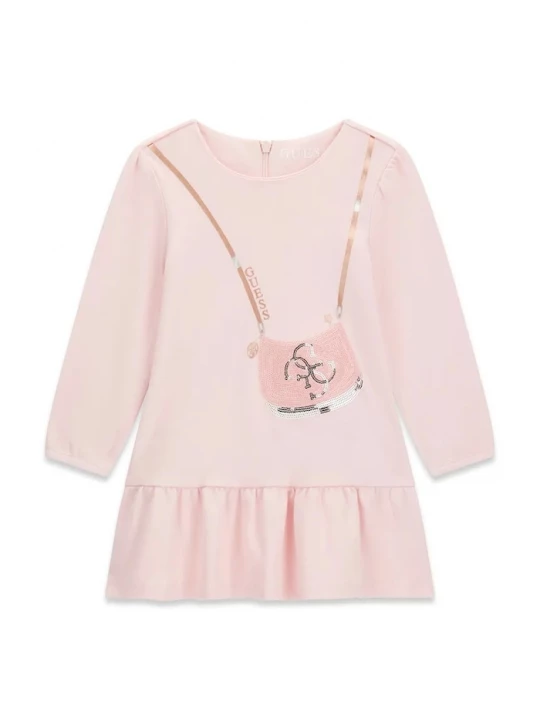 Obrázek produktu Guess babydoll šaty bavlněné růžová